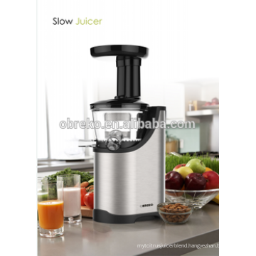 Low speed Stainless steel slow juicer/auger juicer with CE,GS,RTL,CB certificate